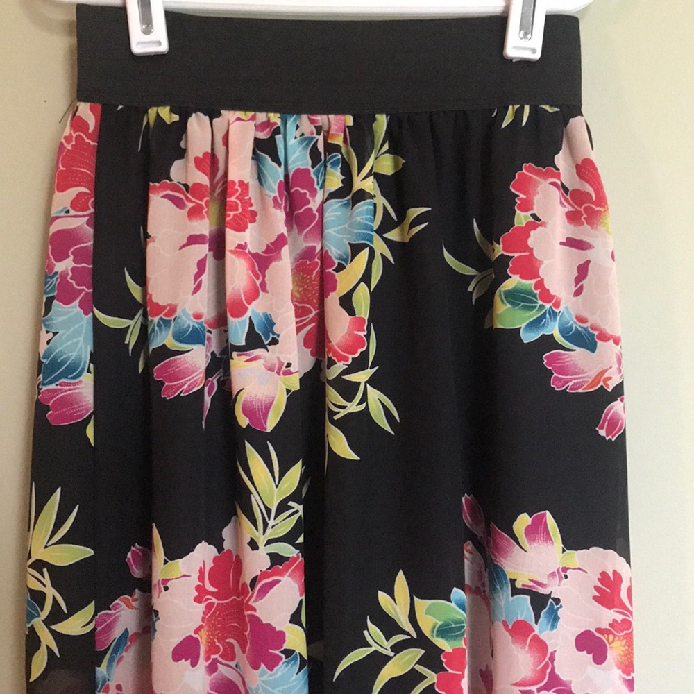 Floral Maxi Skirt